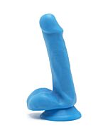 Happy Dicks Dildo Con Test Culos Cm Azul Toyjoy Dildos