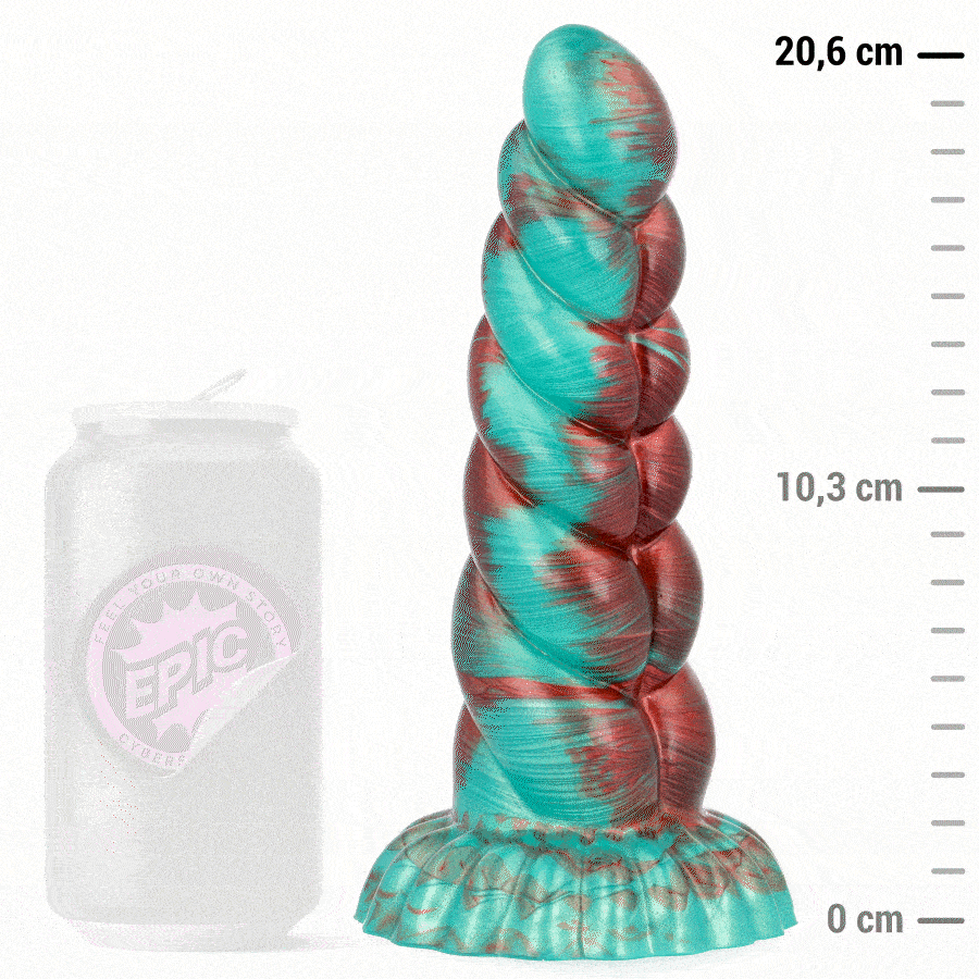 Dildo EPIC Zirion Fogo Rido | Prazer Intenso