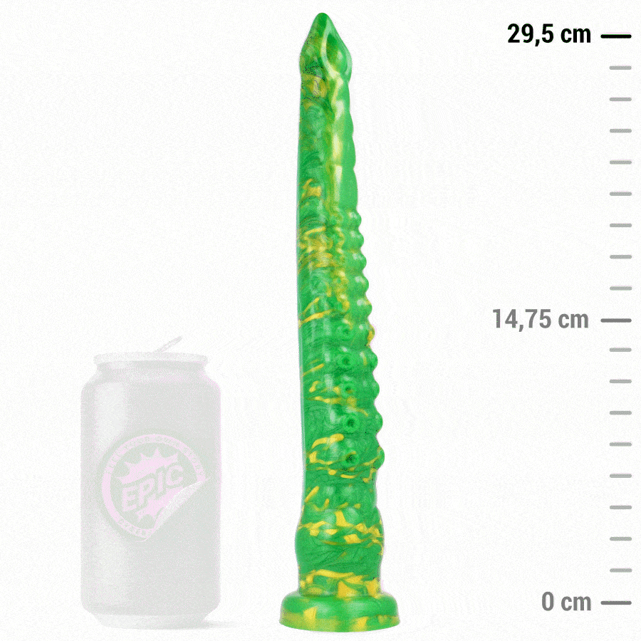 Dildo EPIC Hylos Verde | Prazer Intenso