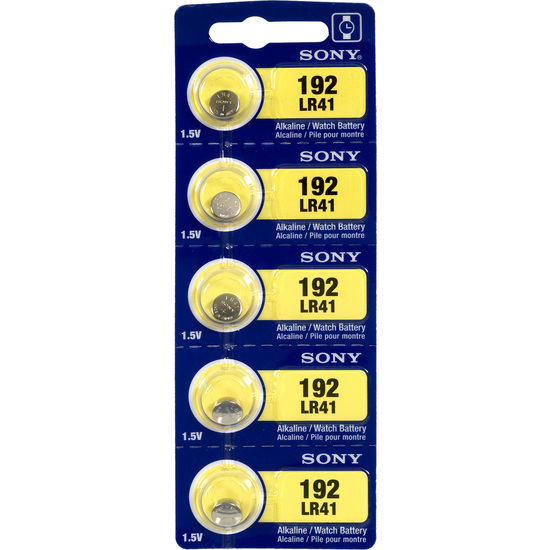 Botão Sony 1.5v (5x 1) lr 41