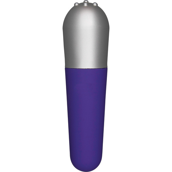 Estimulador com vibrador roxo