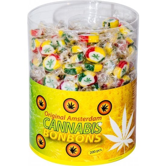 Chocolates de cânhamo originais - exposição - 200 peças