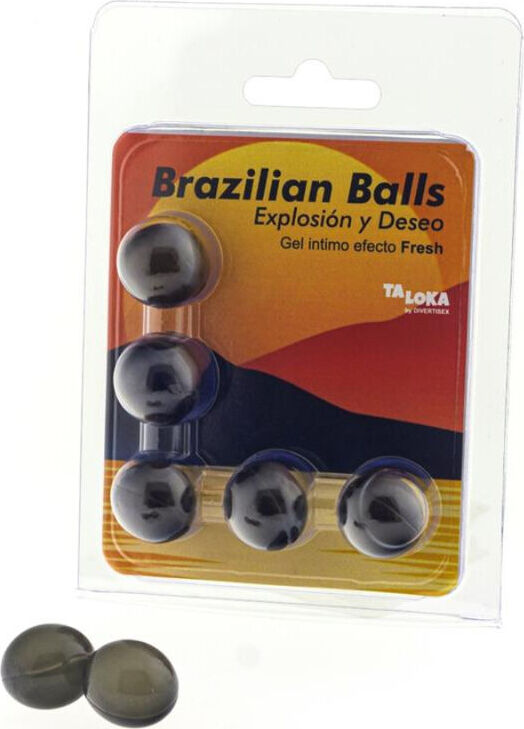 Bolas Brazilian Balls Taloka | Sensação refrescante | Loviux