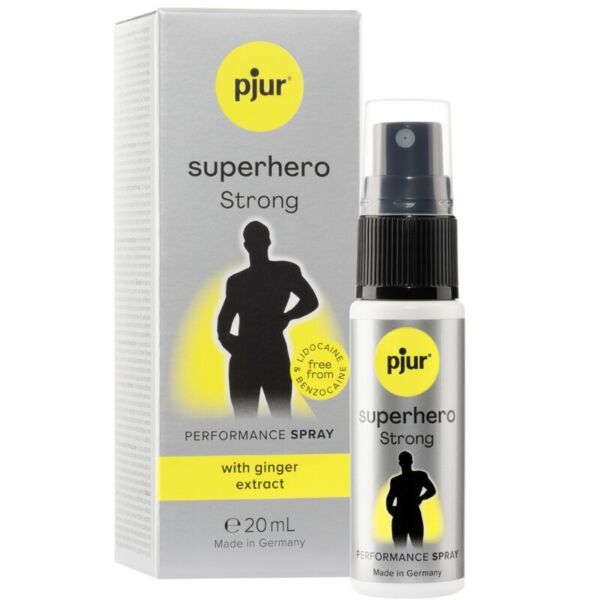 Spray retardante pjur superhero Strong de 20 ml