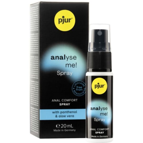 Frasco de spray pjur analyse me! Spray de 20 ml