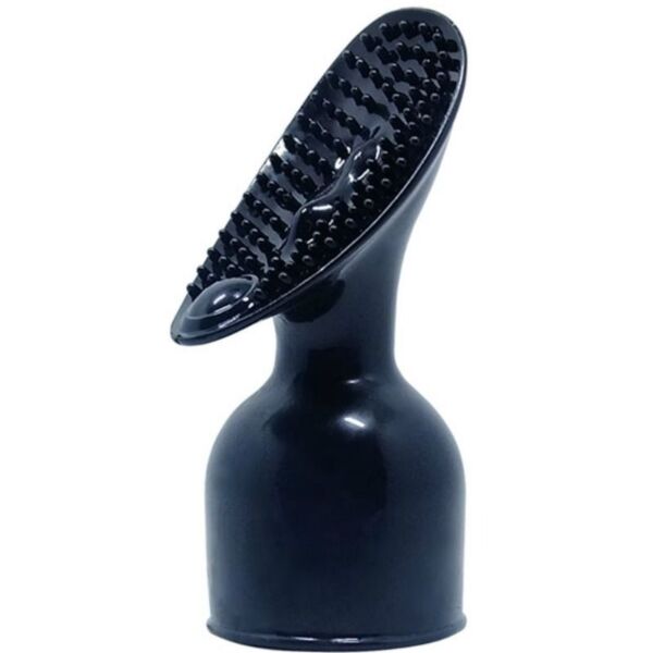 Cabeça intercambiável Baile Power Head de cor preta, com relevos