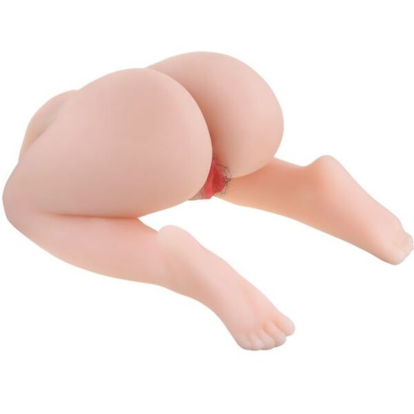 Masturbador Baile BM-009130 com forma de rabo, vulva e pernas