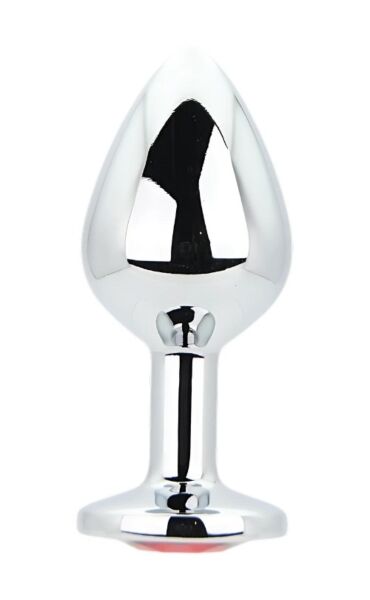 Plug anal Toosh Metal Butt Plug Medium com a sua base joia