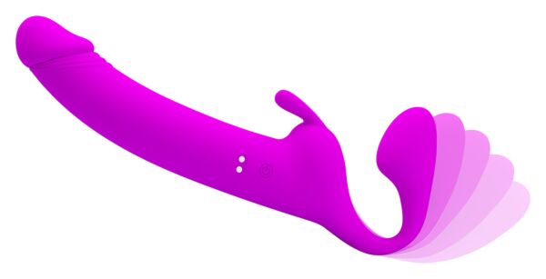 Vibrador strapless PARTY UP Oliver em cor-de-rosa