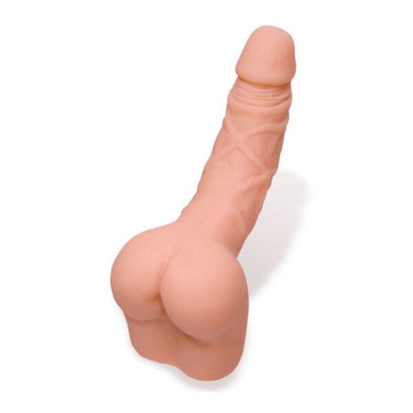 Masturbador Pipedream Extreme Toyz Penis and Ass All in One, com nádegas e pénis integrado
