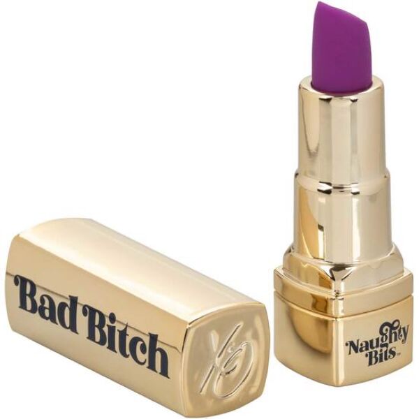 Bala vibratória CalExotics Naughty Bits Bad Bitch em forma de batom