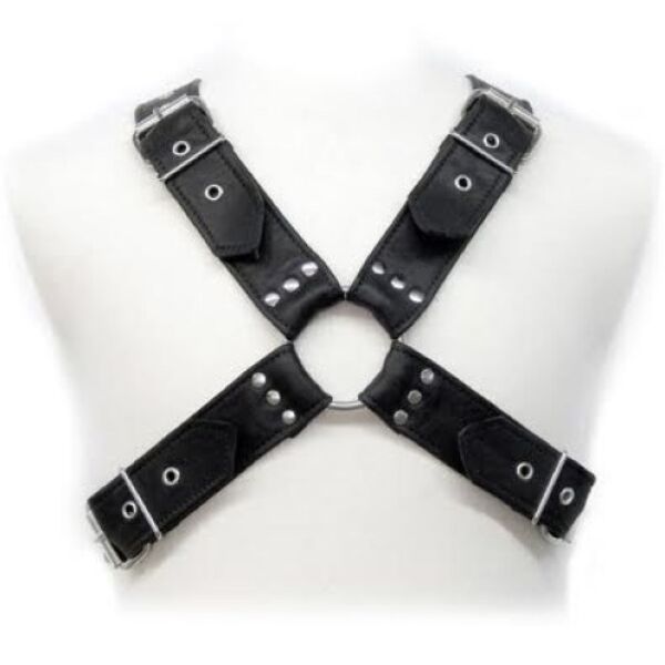 Arnês BDSM de correias Leather Body para homem