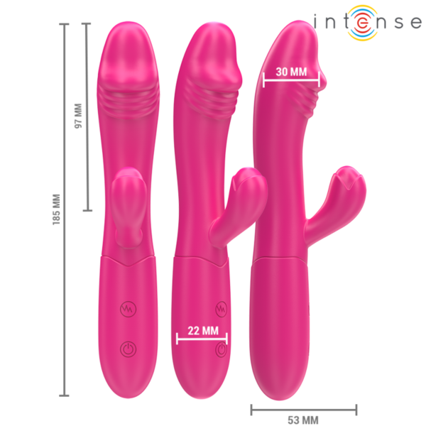 Vibrador Intense Fun Ivy com língua estimuladora
