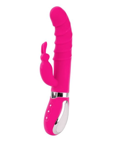 Vibrador rabbit S Pleasures Realistic, disponível em rosa e Lilás