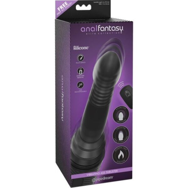 Vibrador anal Anal Fantasy Elite Ass Thruster da Pipedream, com ventosa