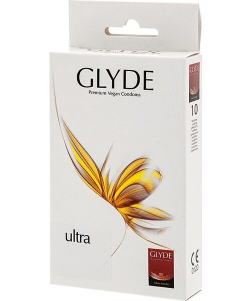 Caixa de preservativos Glyde Ultra com 10 unidades