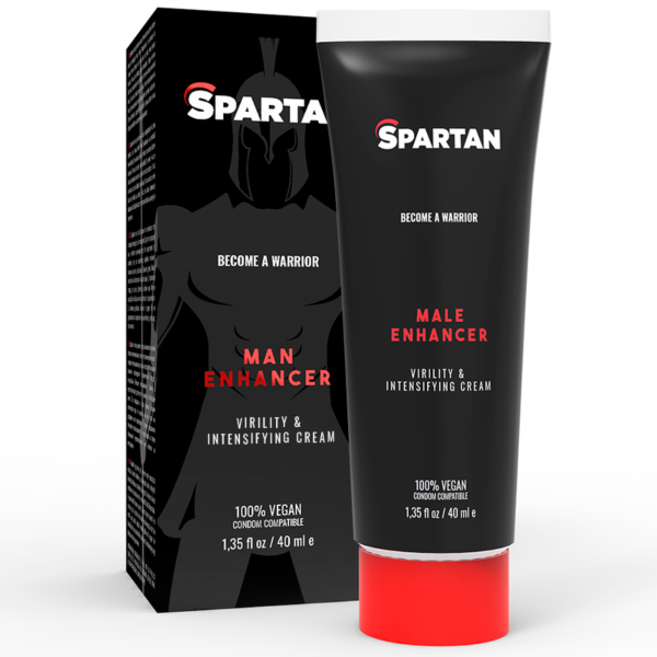 Embalagem do gel estimulante Spartan 40 ml
