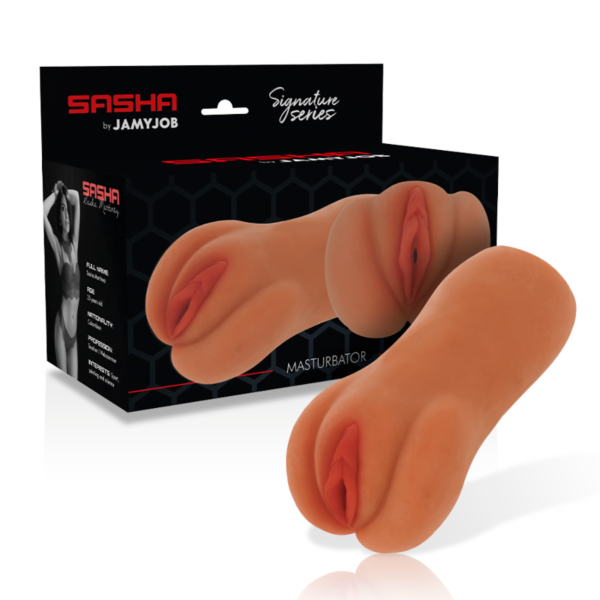 Masturbador Jamyjob Signature Sasha com formato de vagina