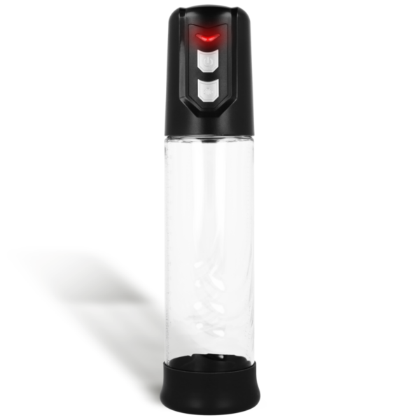 Bomba de ereção Intense Pump automática, com o seu cilindro transparente