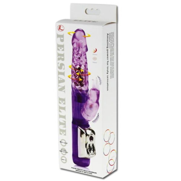 Vibrador rabbit Baile Persian Elite com dupla rotação