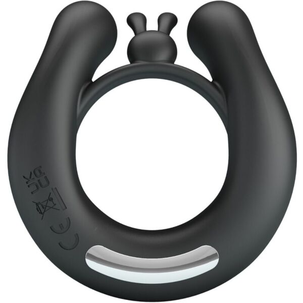 Anel peniano vibratório Pretty Love BI-210324, de silicone