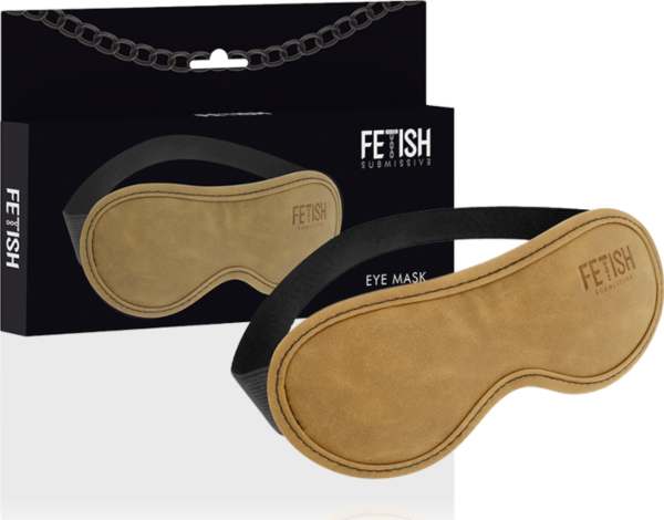 Venda Fetish Submisive com tira de fixação elástica