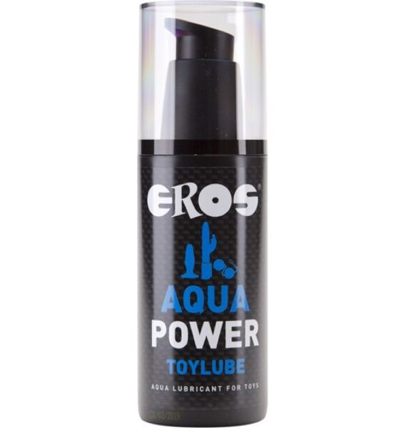 Lubrificante Eros Aqua Power Toylube 125 ml em frasco com doseador