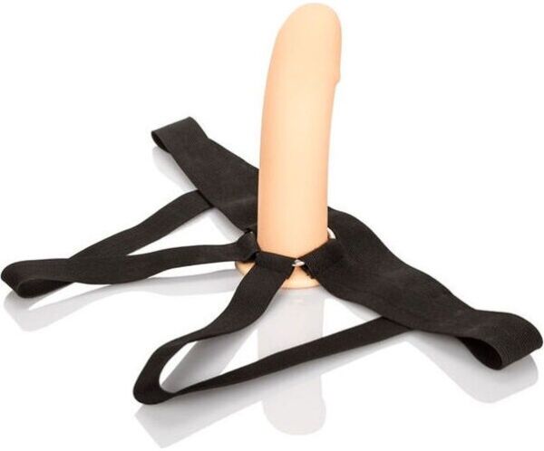 Arnês strap-on CalExotics com dildo oco e argola
