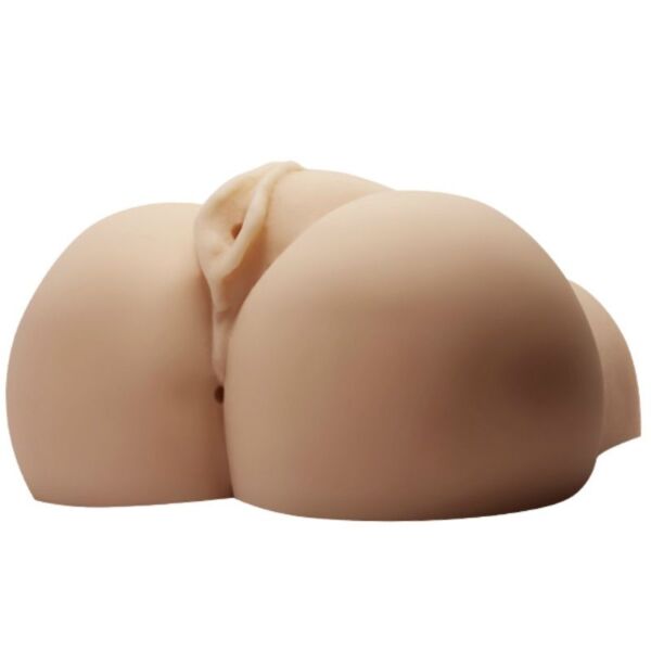 Masturbador Crazy Bull BM-009131Z-1 com vagina e ânus, na posição de pernas levantadas