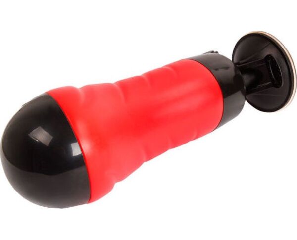 Masturbador Crazy Bull BM-00900T46S com a sua base de ventosa