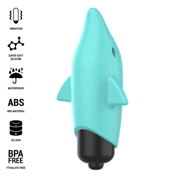 Bala vibratória Intense Echo, com as suas aletas e o nariz