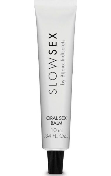 Bálsamo para sexo oral Slow Sex Oral Sex Balm da Bijoux Indiscrets, de 10 ml