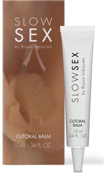Bálsamo para o clitóris Slow Sex Clitoral Balm da Bijoux Indiscrets, embalagem de 10 ml