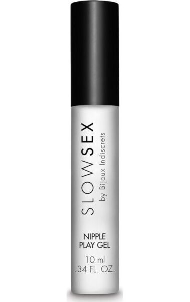 Gel para mamilos Bijoux Slow Sex Nipple Play Gel com o seu aplicador de bola metálica