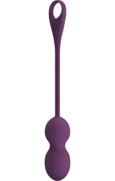 Bolas vaginais vibratórias Pretty Love BI-210212HP-2 de cor lilás