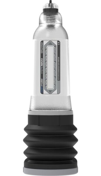 Bomba para pénis Bathmate Hydromax 6 com o cilindro transparente