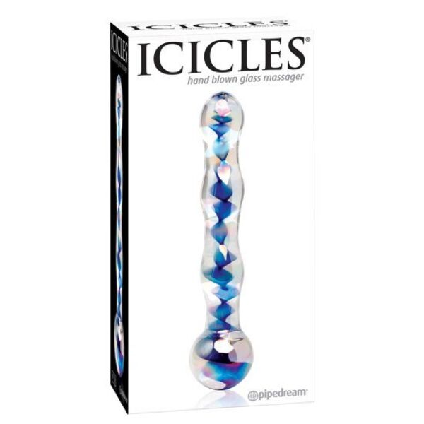 Massajador de vidro Pipedream Icicles N. 8