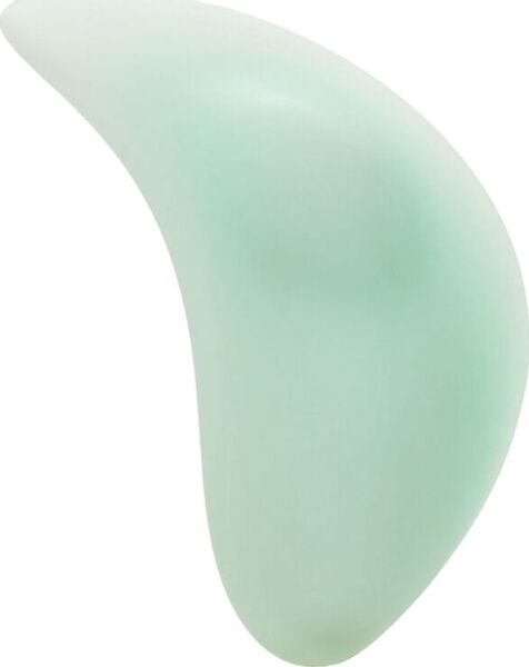 Vibrador de clitóris CalExotics Pacifica Bali de silicone transparente na cor verde