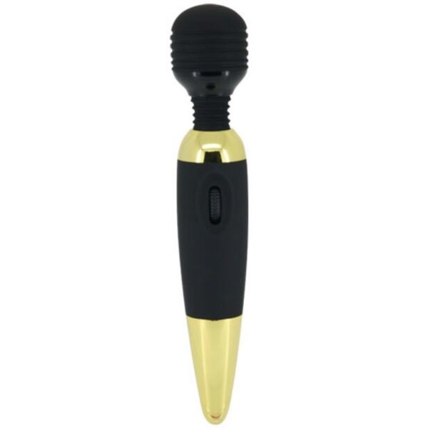 Vibrador wand Pretty Love Power Wand Massager em edição dourada