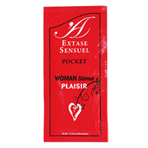 Creme estimulante Extase Sensual para ela no seu estojo metálico com doseador airless