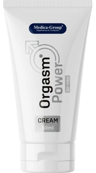 Creme íntimo para homem Orgasm Power For Men Cream da Medica Group, 50 ml