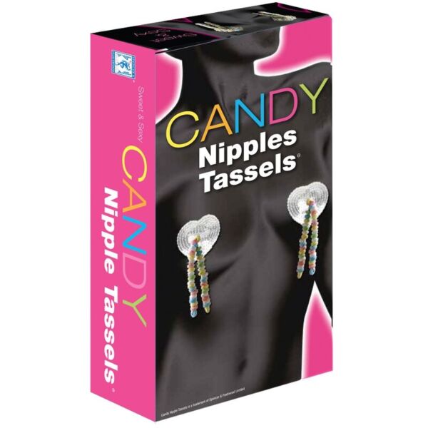 Cobre-mamilos de caramelo Spencer & Fleetwood Candy Nipple Tassels