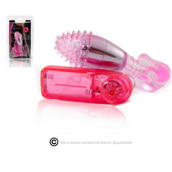 Estimulador vaginal e anal Baile com bala vibratória e cabo ondulado