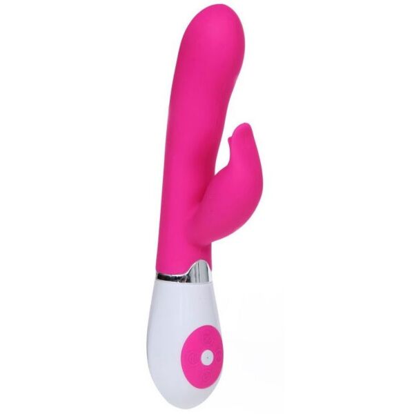Vibrador rabbit Pretty Love Felix em silicone com braço para o clitóris