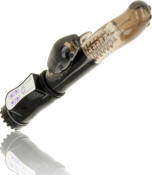 Vibrador OhMama Rotator com estimulador de clitóris em forma de golfinho