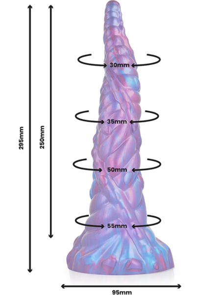 Dildo Epic Nokken com base de ventosa