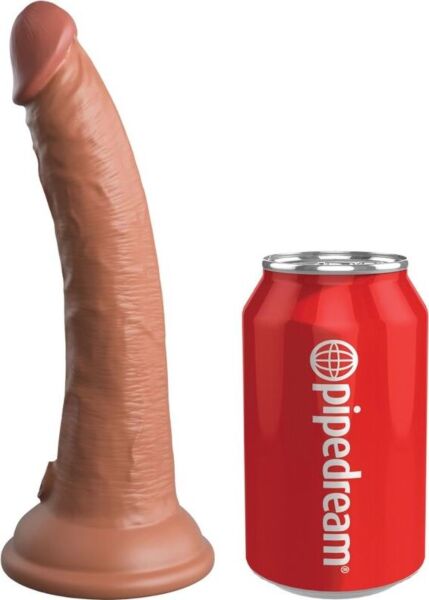 Dildo realista King Cock Elite 17,8 cm com base de ventosa