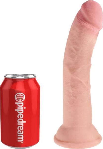 Dildo realista Pipedream King Cock Plus de 21,6 cm com ventosa na base