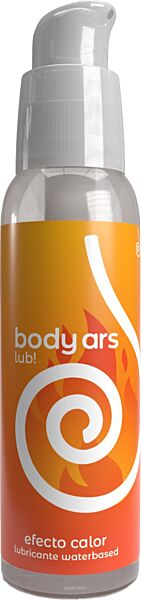 Lubrificante Body Ars Efeito Calor 100 ml no seu frasco com doseador