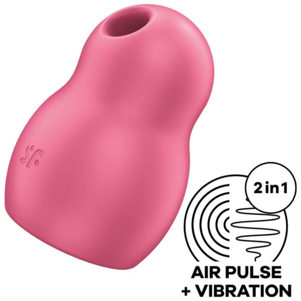 Estimulador de clitóris por sucção Satisfyer Pro To Go 1 com vibração